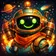A vibrant geometric avatar with diverse shapes and colors symbolizing diversity in customer reviews.